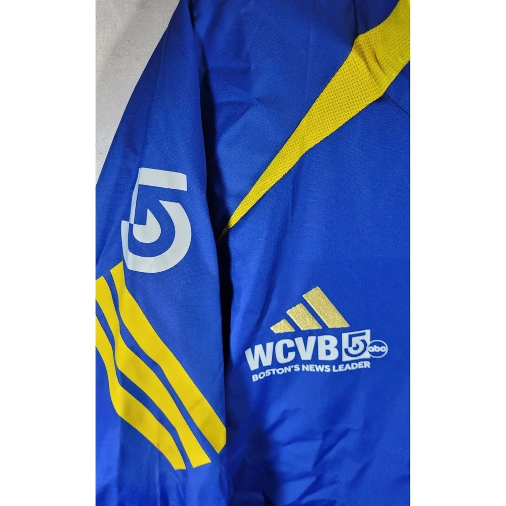 Adidas Men's Boston Marathon 2026 Celebration Jacket - Blue - 2XL